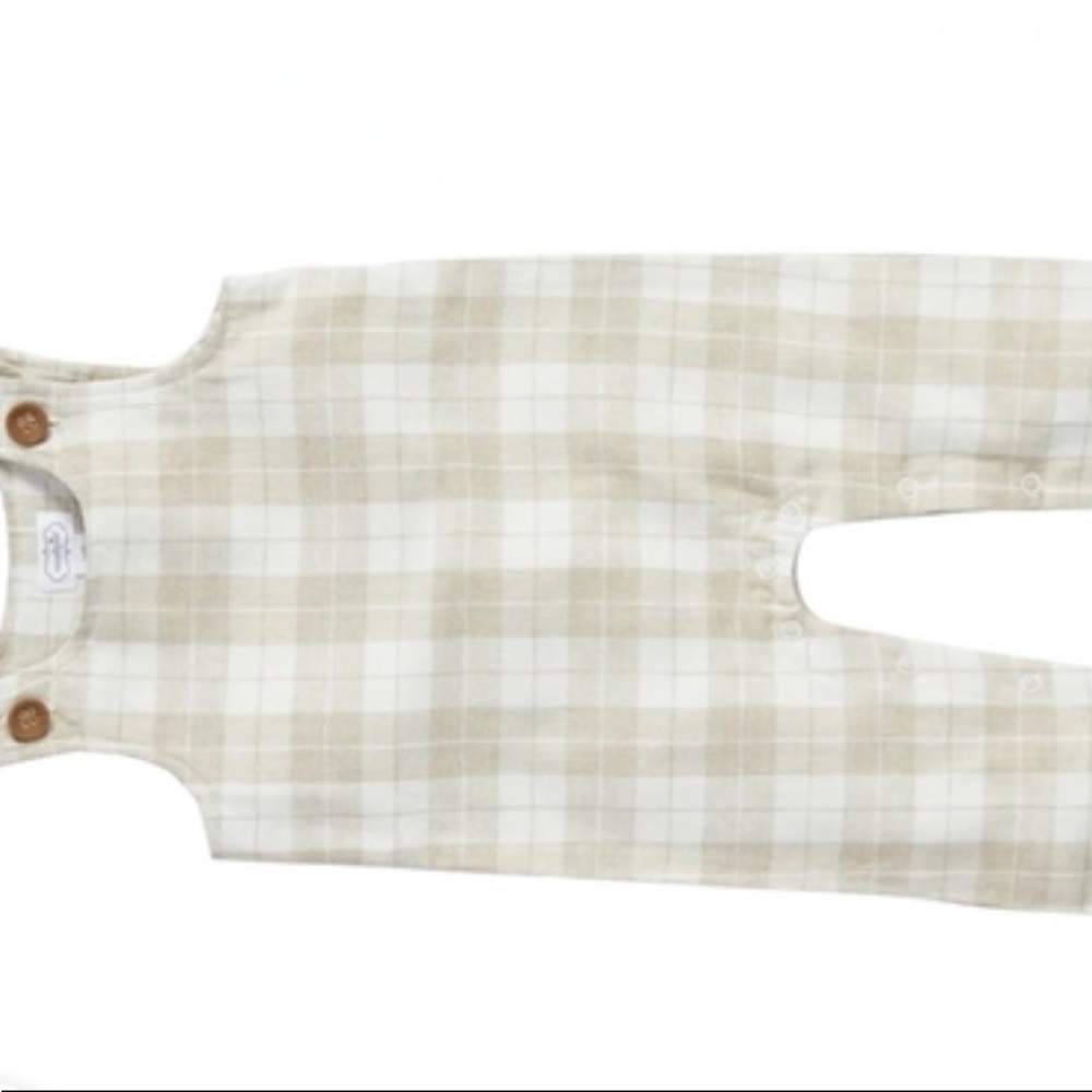 Mud pie longall with reversible/removable bib 3-6 month NWT